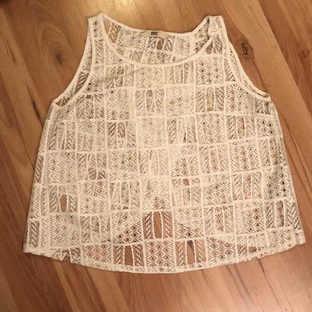Issi cute see thru top